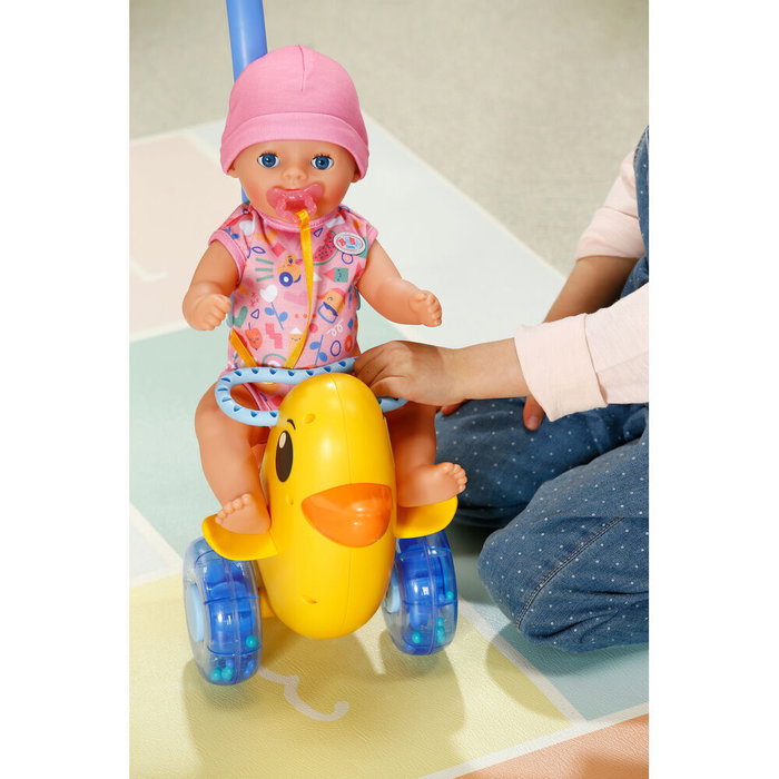 Zapf Creation Muñeca Baby Born Lena con Patito Berta y accesorios