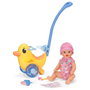 Zapf Creation Muñeca Baby Born Lena con Patito Berta y accesorios