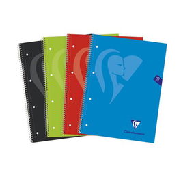 Bloc Clairefontaine Mimesys T.Extradura Microperforado A4+ 120H 5X5 90G (Set de 5)