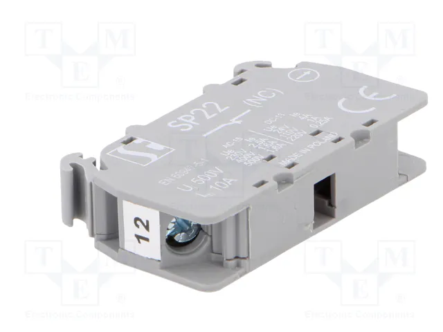 SPAMEL Bloques de Contactos SP22 para Placa Frontal
