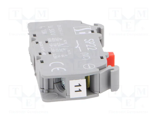 SPAMEL Bloques de Contactos SP22 para Placa Frontal