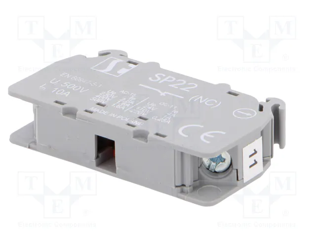 SPAMEL Bloques de Contactos SP22 para Placa Frontal