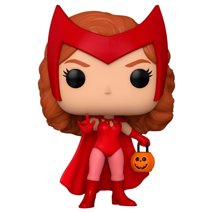 Funko POP Marvel WandaVision Wanda Figura Halloween 9cm Vinilo Funko POP Marvel WandaVision Wanda Figura Halloween 9cm Vinilo