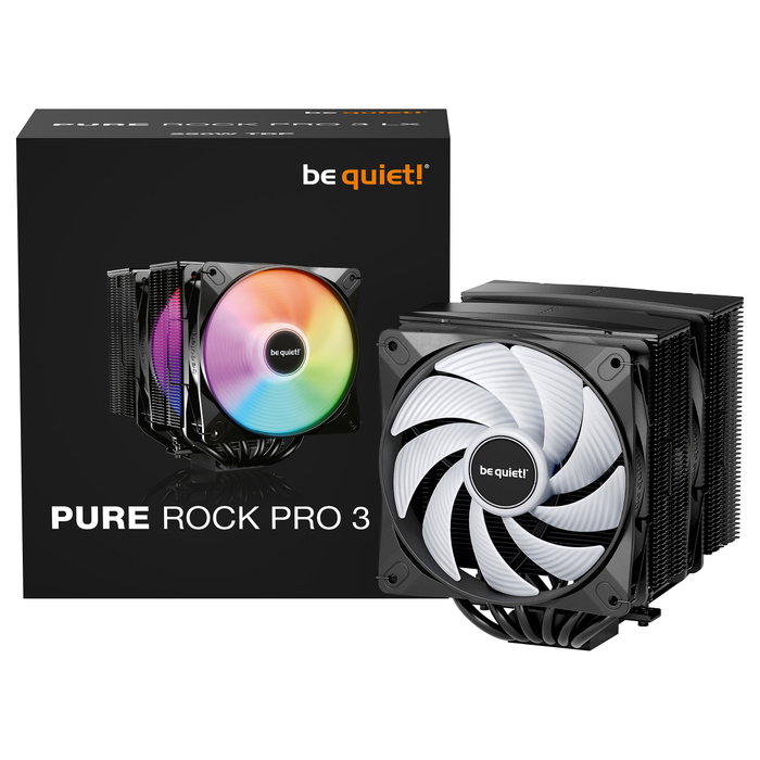 be quiet! Pure Rock Pro 3 LX Black BK043 Negro