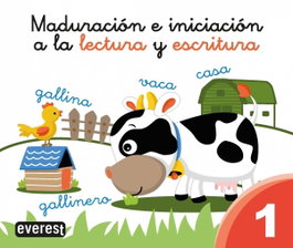 PARANINFO EVEREST, MADURACIÓN E INICIACIÓN A LA LECTURA Y ESCRITURA 1 - VV.AA.