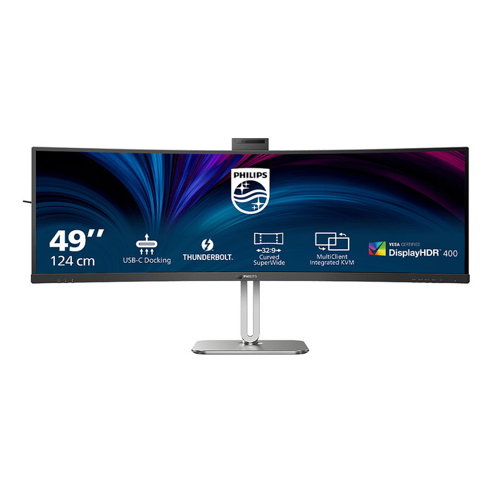 Philips 49B2U6903CH Monitor 48.8" (124.5 cm) Dual QHD 5120 x 1440 VA 32:9 Gris