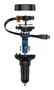 BASEUS Cargador de coche Enjoyment Pro con cable Type-C retráctil 60W Negro