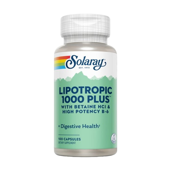 Solaray Factores Lipotropic 1000 Plus 100 cápsulas Solaray Factores Lipotropic 1000 Plus 100 cápsulas