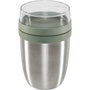 Mepal Thermo-Lunchpot Ellipse Nordic Sage Acero Inoxidable 500+200ml