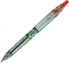 Pilot B2P Ecoball Bolígrafo Retráctil Rojo 1.0 mm (Pack de 10)