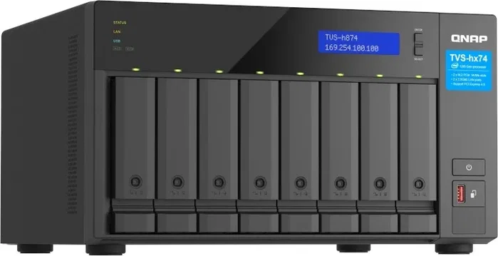 QNAP TVS-h874 NAS Torre Intel® Core™ i7 32 GB DDR4 Negro QNAP TVS-h874 NAS Torre Intel® Core™ i7 32 GB DDR4 Negro