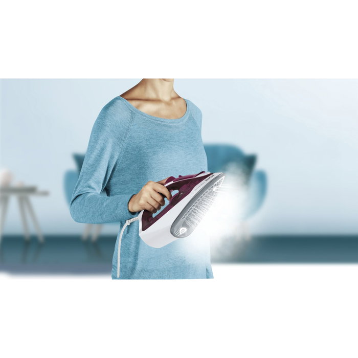 Tefal FV 2835 Express Steam Blanco / Violeta