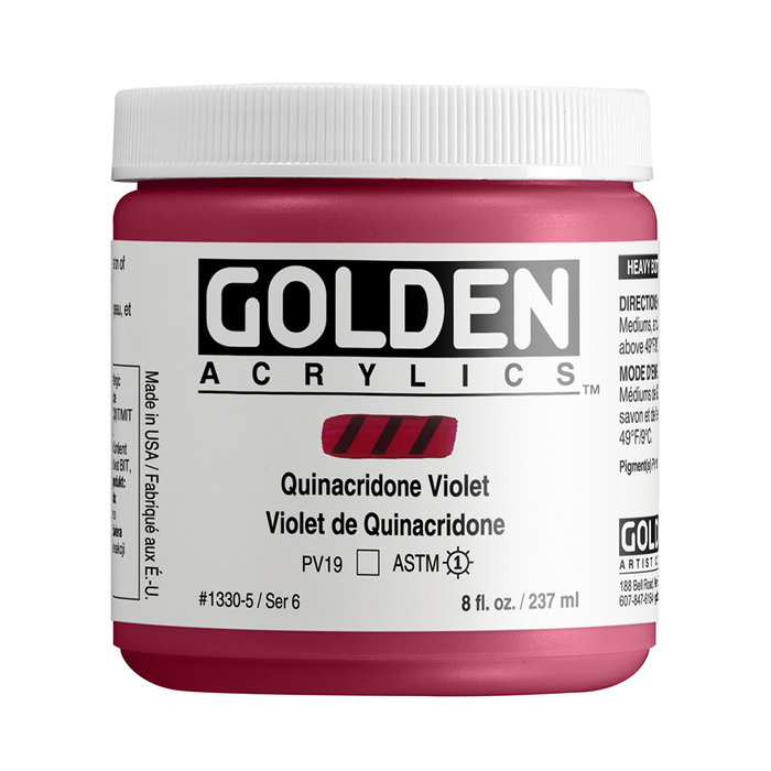 Golden Heavy Body Violet Quinacridona Golden Heavy Body Violet Quinacridona