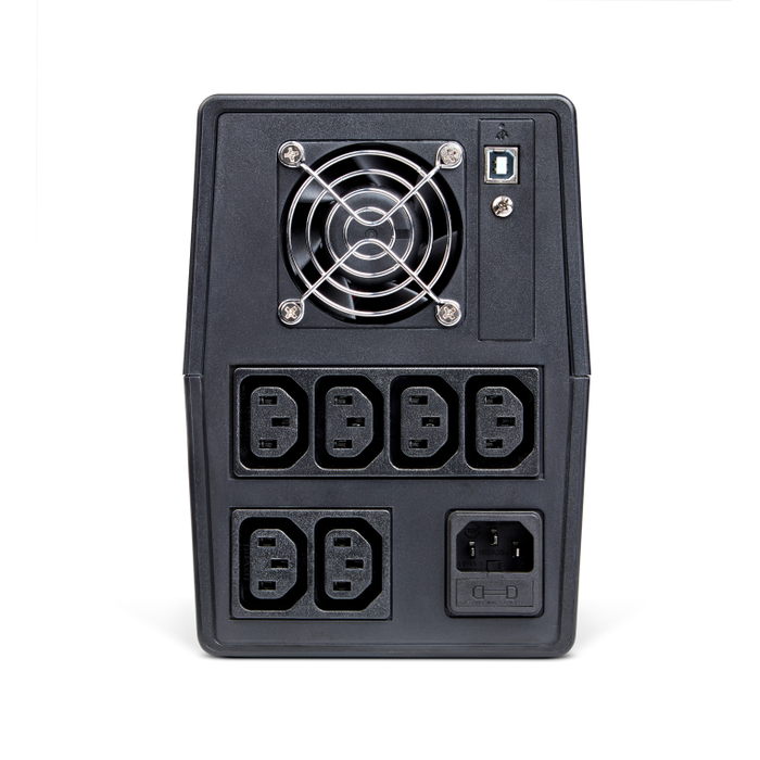 Salicru SPS 1500 ONE BL IEC SAI UPS Interactivo 1500VA 900W Torre Negro 6 Salidas AC Batería Plomo-Calcio