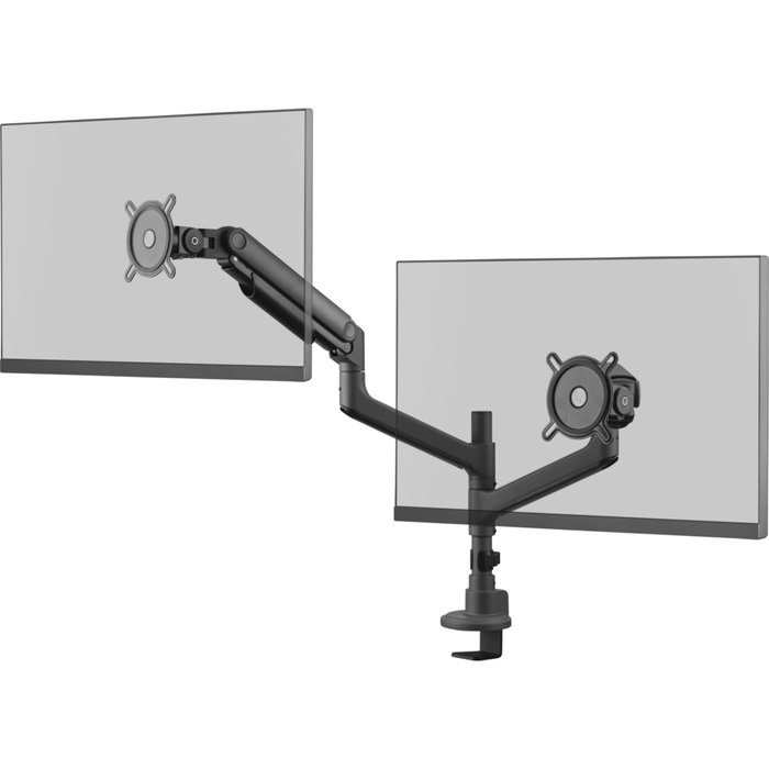 OneforAll DM 5210 Brazo de monitor dual de carga pesada Negro