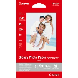 Canon Papel Fotográfico Brillante Uso Diario 10x15cm Blanco