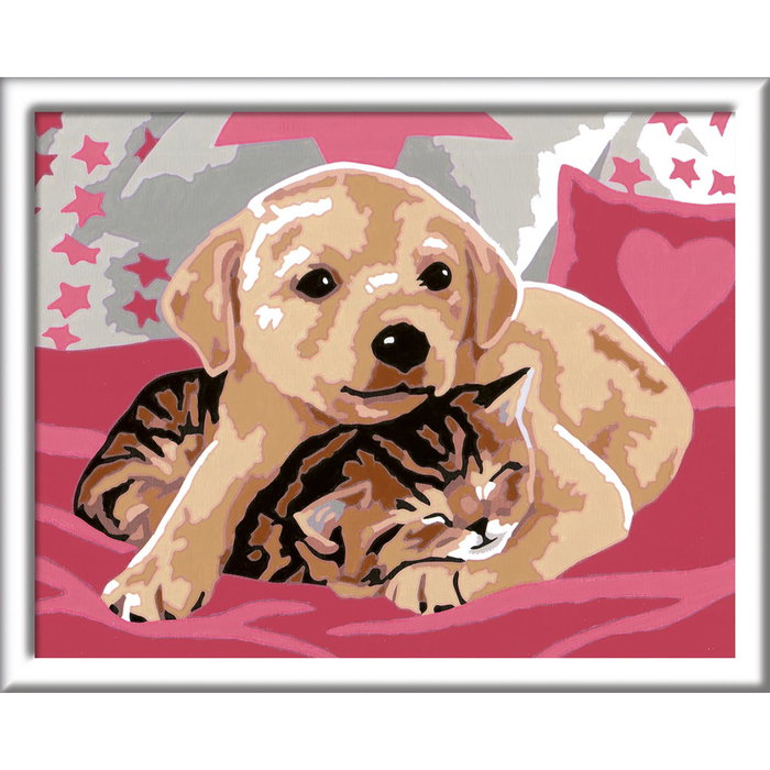 Ravensburger Serie E Classic 20210 Creart Kit de Pintura por Números Sobre La Manta