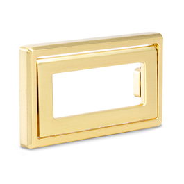 HERRAJES ALK Tirador Zamak Modelo Nevara Acabado Latón Satinado