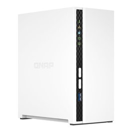 Qnap TS-233 Servidor NAS Quad-Core ARM A55 2GHz 2 bahías SATA Gigabit Ethernet 2GB RAM