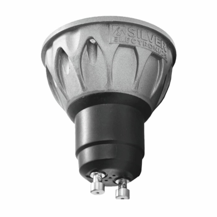 Silverht Bombilla LED dicroica Silver Electronic Eco 8W GU10 4000K