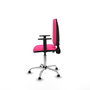 PIQUERAS Y CRESPO Silla de oficina Aýna Rosa con Brazos 1D