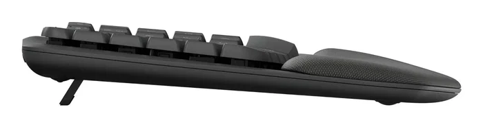 Logitech Wave Keys for Business Teclado Ergonómico Inalámbrico Grafito QWERTY Español