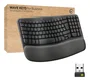 Logitech Wave Keys for Business Teclado Ergonómico Inalámbrico Grafito QWERTY Español