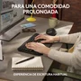 Logitech Wave Keys for Business Teclado Ergonómico Inalámbrico Grafito QWERTY Español