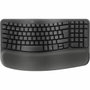 Logitech Wave Keys for Business Teclado Ergonómico Inalámbrico Grafito QWERTY Español