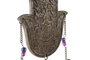 DKD Home Decor Decoración Colgante Hamsa de Mango y Metal 15x1x80 cm