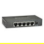 Level One GEU-0523 Switch Gigabit Ethernet No Administrado 5 Puertos Metálico Montaje Pared