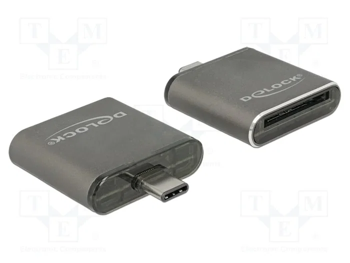 DeLOCK 91498 Lector de tarjetas SDHC/SDXC/MMC USB Type-C™ DeLOCK 91498 Lector de tarjetas SDHC/SDXC/MMC USB Type-C™