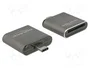 DeLOCK 91498 Lector de tarjetas SDHC/SDXC/MMC USB Type-C™