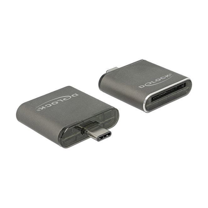 DeLOCK 91498 Lector de tarjetas SDHC/SDXC/MMC USB Type-C™ DeLOCK 91498 Lector de tarjetas SDHC/SDXC/MMC USB Type-C™
