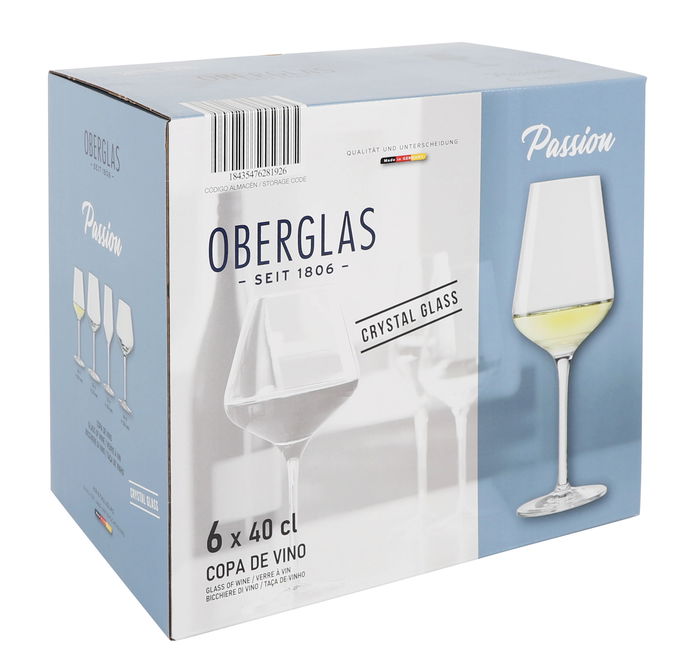 Oberglas Set 6 Copas de Vino Passion 40 cl