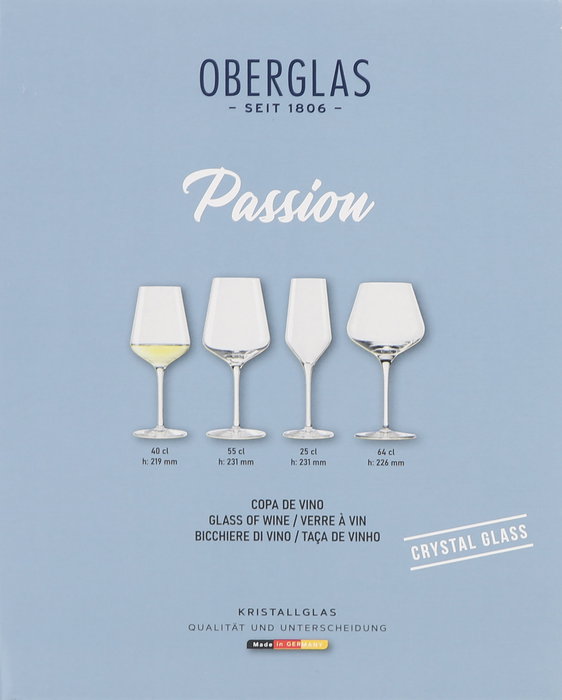 Oberglas Set 6 Copas de Vino Passion 40 cl