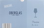 Oberglas Set 6 Copas de Vino Passion 40 cl