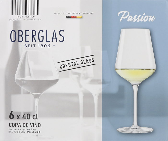 Oberglas Set 6 Copas de Vino Passion 40 cl