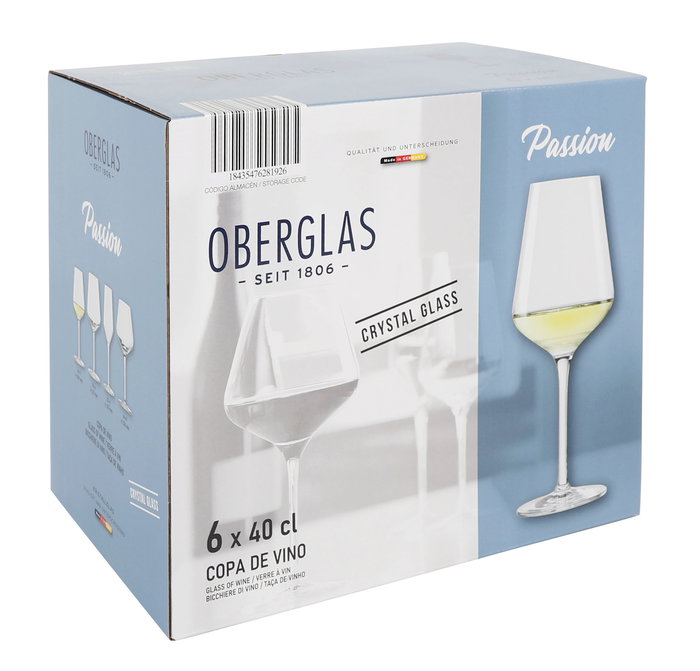 Oberglas Set 6 Copas de Vino Passion 40 cl