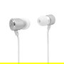 Phoenix Technologies Auriculares In-Ear con Micrófono y Manos Libres, Cable Jack 3.5mm, Blanco