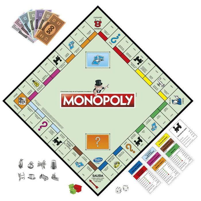 Hasbro Monopoly clásico Madrid