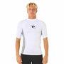Camiseta de Baño Rip Curl Waves Upf Perf S/S Blanco
