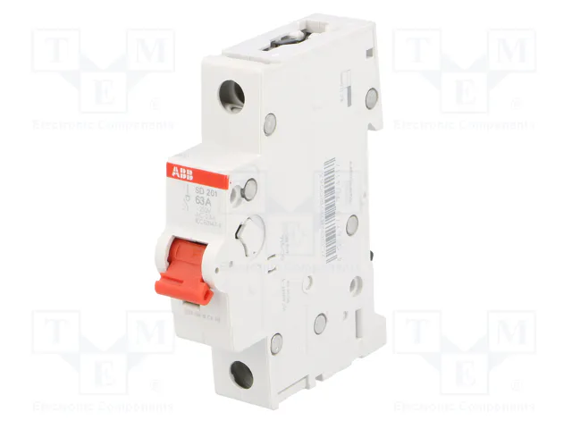 ABB SD200 Interruptor de aislamiento 63A 253VAC 1 polo