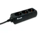 Equip 333280 Regleta 3 Tomas Especial para SAI con Conector C14, 1.1m, Negro
