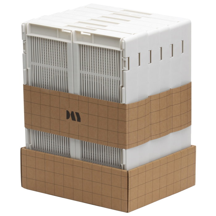 Day Juego de 2 Cajas Plegables 33x24,5 Blanco