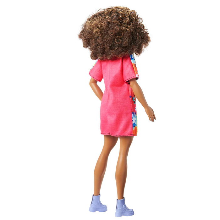 Muñeca Barbie Fashionista Con Pelo Rizado Hjt00 Mattel Muñeca Barbie Fashionista Con Pelo Rizado Hjt00 Mattel