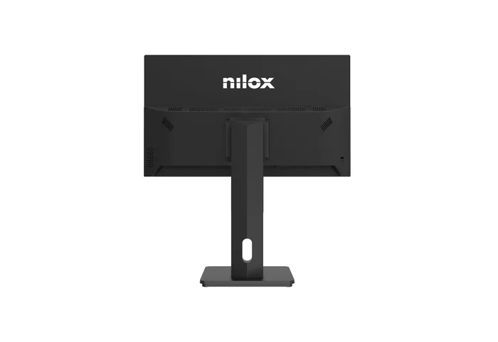 Nilox NXM24REG02 Monitor de PC LED 24" FHD 1920x1080, Panel VA, 75Hz, 4ms, Base Giratoria/Ajustable, HDMI, DP, VGA, Negro