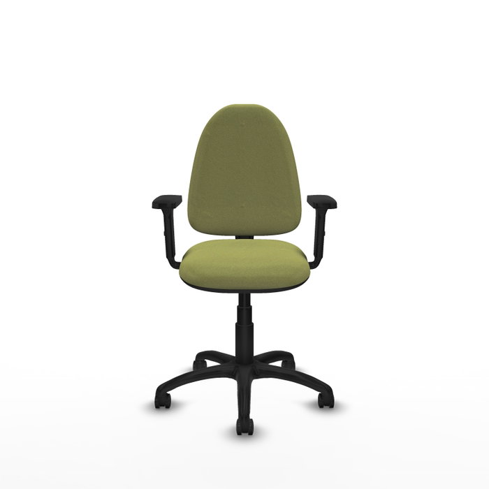 PIQUERAS Y CRESPO Silla de oficina Aýna Verde oliva con Brazos 2D PIQUERAS Y CRESPO Silla de oficina Aýna Verde oliva con Brazos 2D