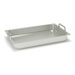 Rieber Thermoplate Sartén Honda con Asas 1/1, Inoxidable - 100