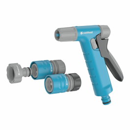 Cellfast Pistola de riego y conectores Hydron Cellpro